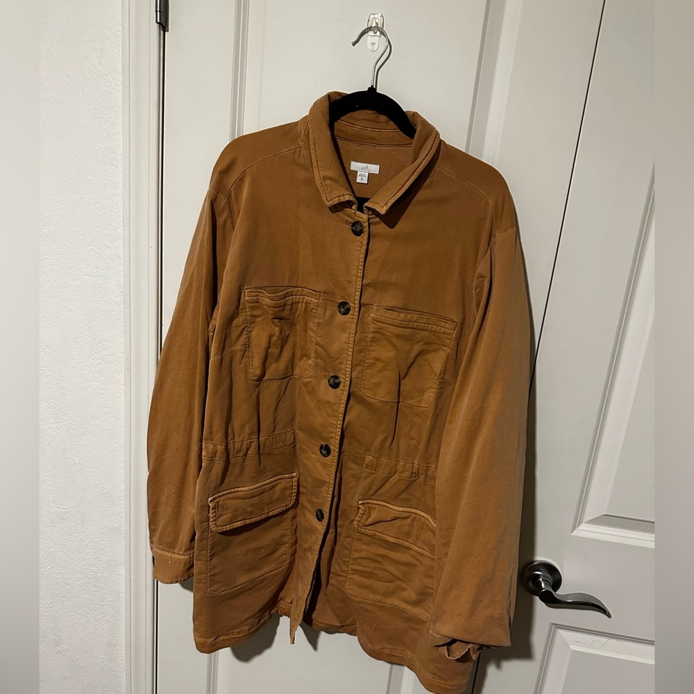 JJill Button Front Jacket